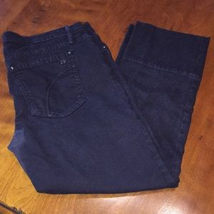 Cropped black Joe’s Jeans